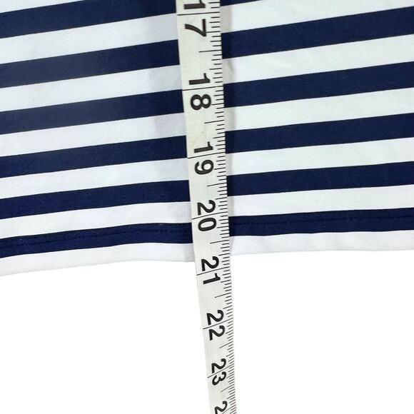 J McLaughlin Nicola Skirt Womens Small Stripe Stretch Catalina Cloth Nautical - Picture 8 of 11